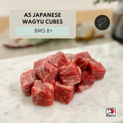 Halal A5 Wagyu Brisket Cubes