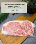 Halal A5 Wagyu Striploin Steak