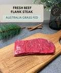 Fresh halal beef flank steak in Singapore