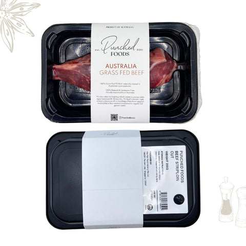 Australia Grass Fed Striploin Steak halal