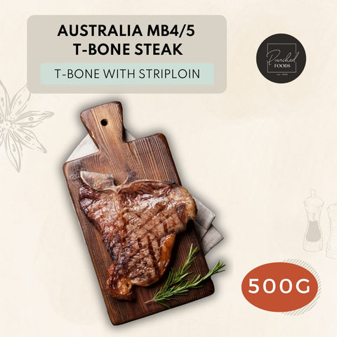 Halal Beef Short Loin T-Bone Steak in Singapore