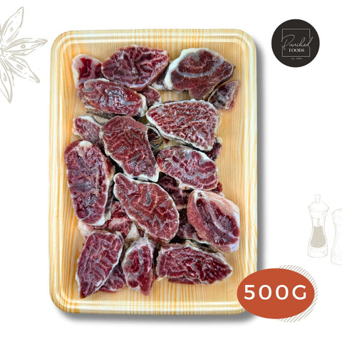 Halal beef golden coin cut in Singapore