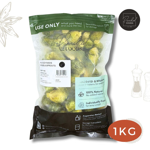 Frozen Belgium Brussels Sprouts 1KG