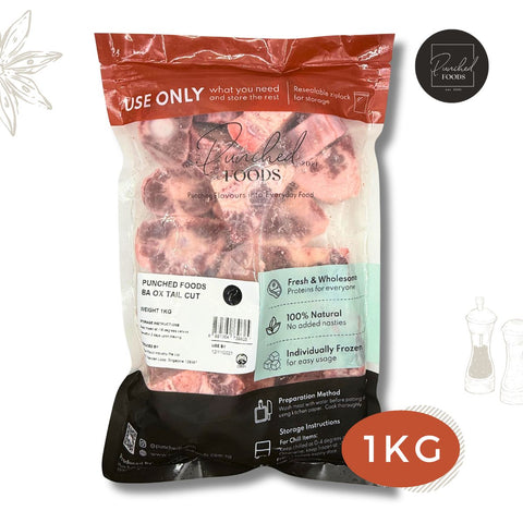 Australia Black Angus Grass Fed Ox Tail Halal