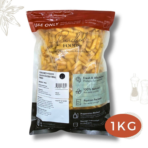 Cajun Shoestring Fries 1KG
