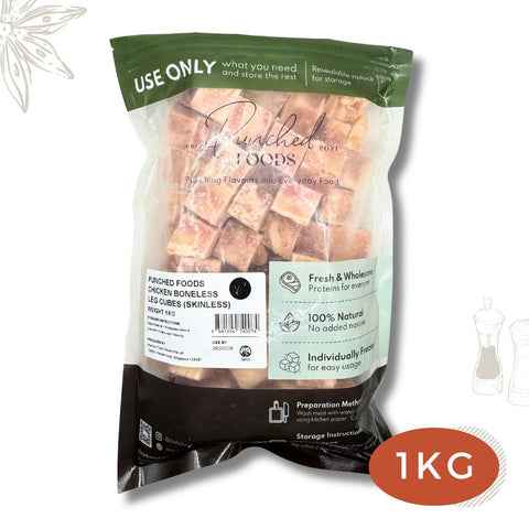 Frozen Chicken Boneless Leg Cubes Halal