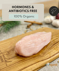 Halal organic chicken breast