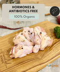 Halal organic chicken drumettes
