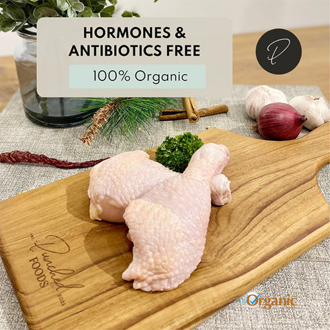 Halal organic chicken drumstick