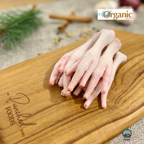 Halal organic chicken feet
