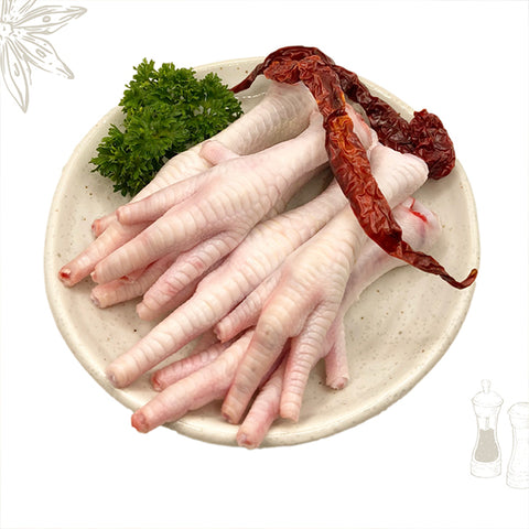 Halal organic chicken feet