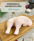 Halal organic chicken whole leg