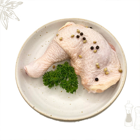 Halal organic chicken whole leg
