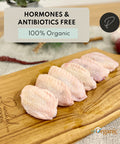 Halal organic mid joint chicken wings