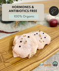 Halal organic chicken thigh