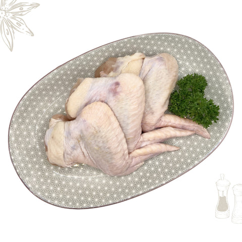 Halal organic chicken wings