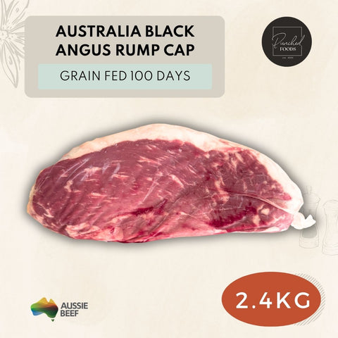 Australia Black Angus Beef Rump Cap Halal