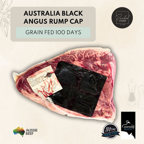 Australia Black Angus Grain Fed Beef Rump Cap "Picanha" (Halal)
