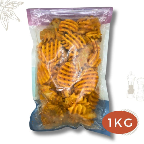 Criss-Cut Waffle Fries 1KG (Halal)