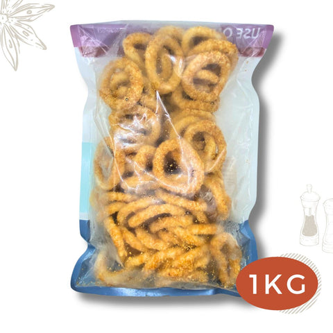Crumbed Onion Rings 1KG (Halal)