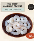 Frozen Deshelled Vannamei Prawns peeled and deveined PND