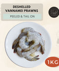 Frozen Deshelled Vannamei Prawns peeled and tail on PTO