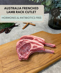 Halal Frenched lamb rack cutlet