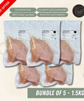 Hormone free Fresh chicken breast skinless Singapore