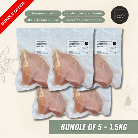 Hormone free Fresh chicken breast skinless Singapore