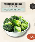 Halal Frozen Broccoli Florets 1KG