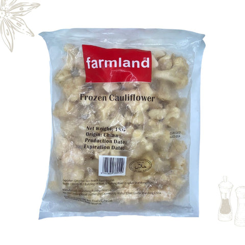 Frozen cauliflower florets