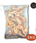 Frozen chicken feet economical 2kg pack delivery in Singapore