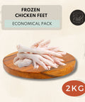 Frozen chicken feet economical 2kg pack delivery in Singapore