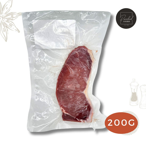 Halal New Zealand Striploin Steak Affco