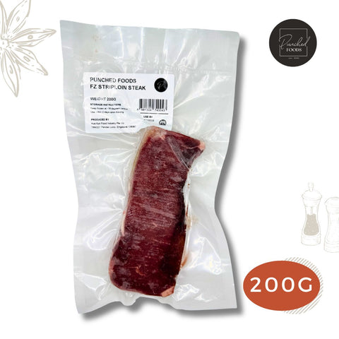 Halal New Zealand Striploin Steak Affco