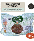 Mr Sedap Frozen Cooked Beef Lungs Paru Rebus