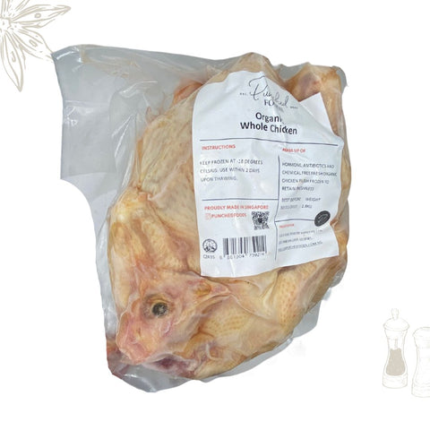 Halal Organic Whole Chicken