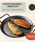 Pacific Mackerel Saba Fillet 6PCS 750G