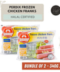 Perdix Chicken Franks Halal - Bundle of 2
