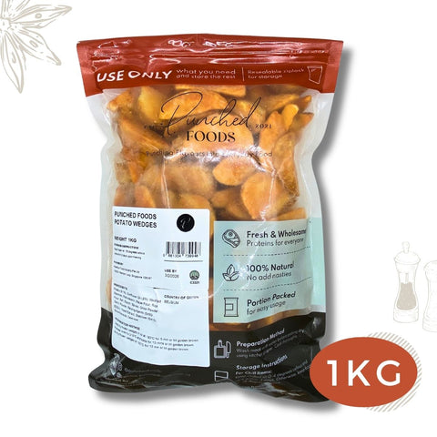 Crispy Potato Wedges 1KG (Halal)
