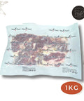 Halal sliced beef bacon
