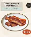 US Smoked Turkey Bacon Slices Halal