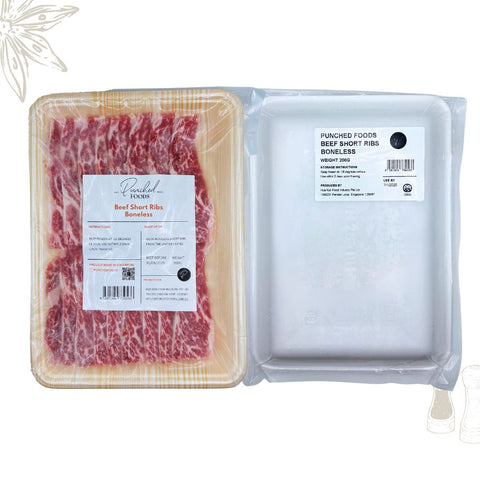 Halal US boneless short ribs prime karubi yakiniku