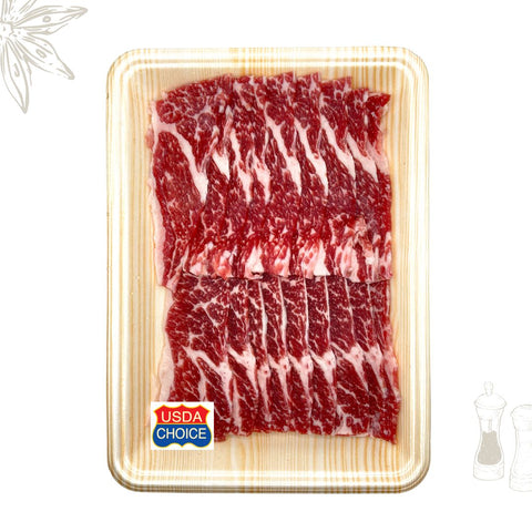 Halal US boneless short ribs prime karubi yakiniku