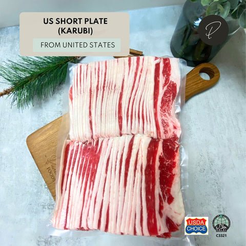 Halal US Beef Short Plate Karubi Beef Delivery in Singapore