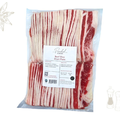 Halal US Beef Short Plate Karubi Beef Delivery in Singapore