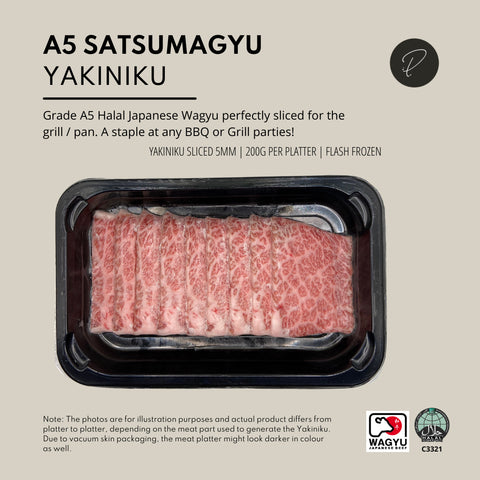 Halal A5 Jap Wagyu Yakiniku