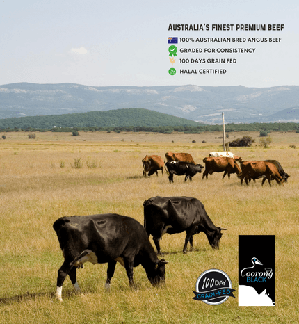 Australia Black Angus grain fed beef from Punched Foods Singapore